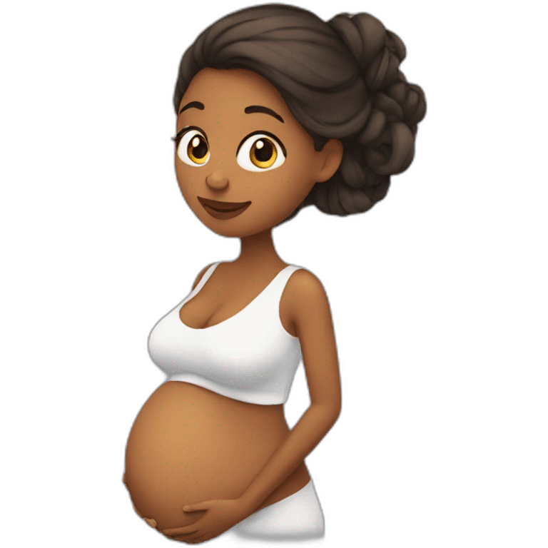 pregnant emoji