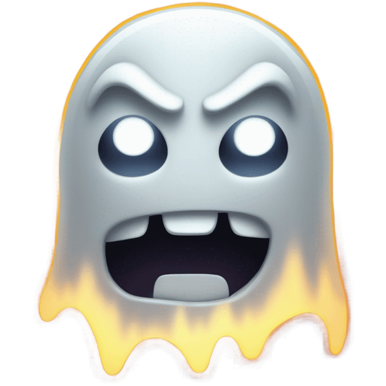 gamer ghost angry emoji