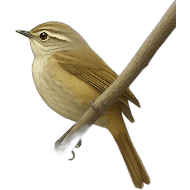 Aberrant bush warbler emoji