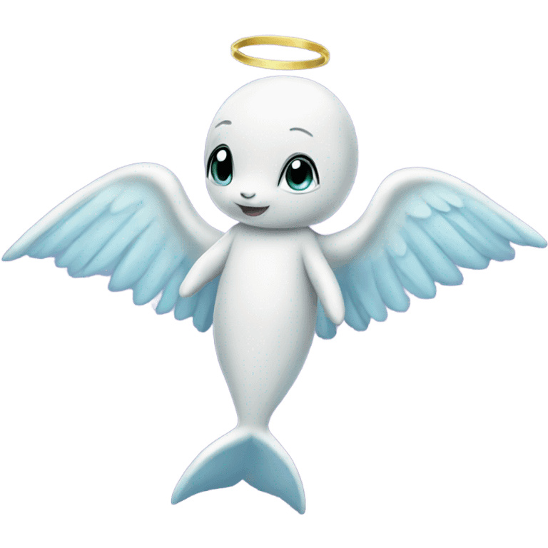 delfin angel emoji