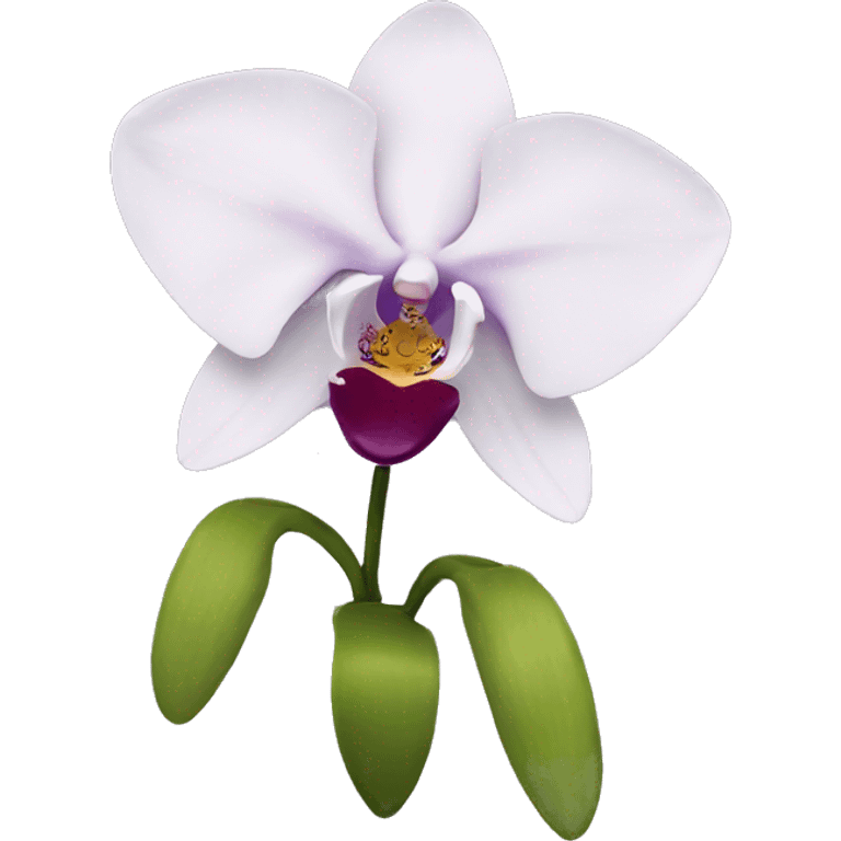 Orchid emoji