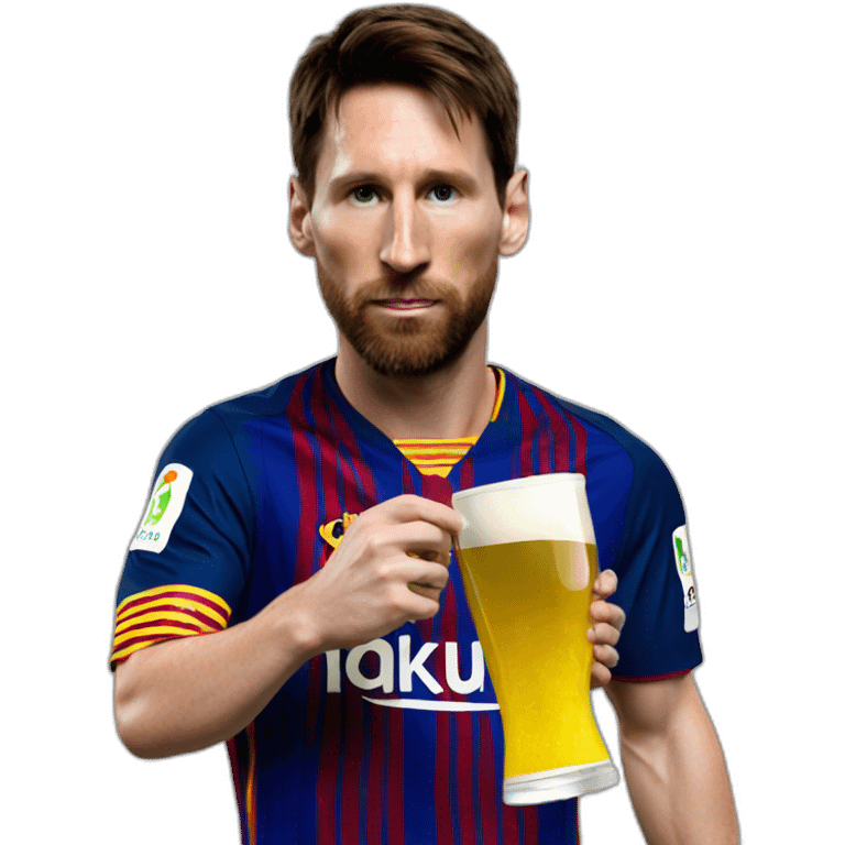 leo messi drinking mate emoji