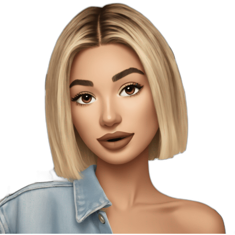 Hailey Bieber emoji