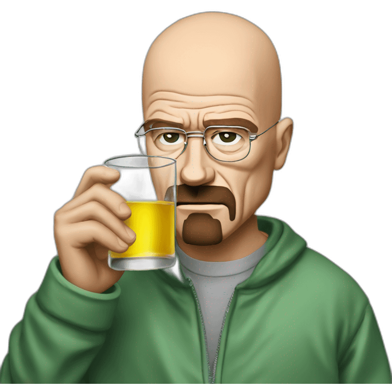 Drinking breaking bad emoji