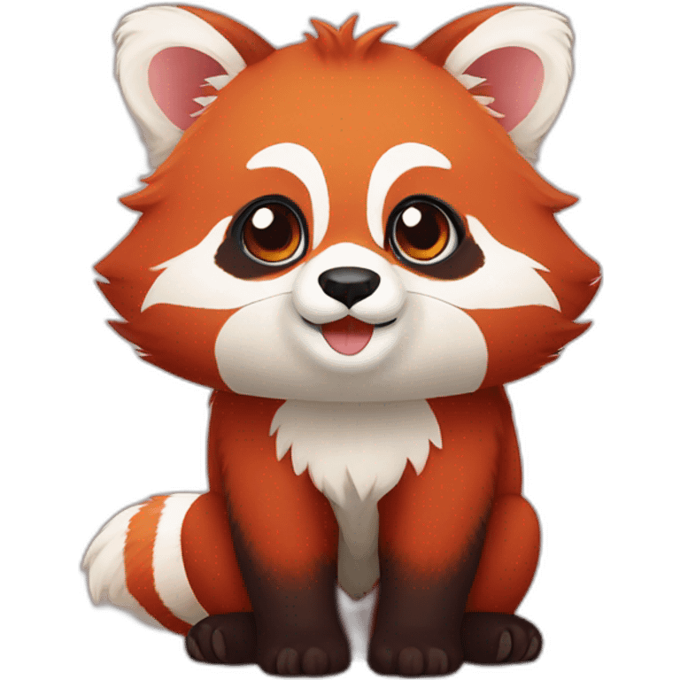 RED Panda Panko emoji