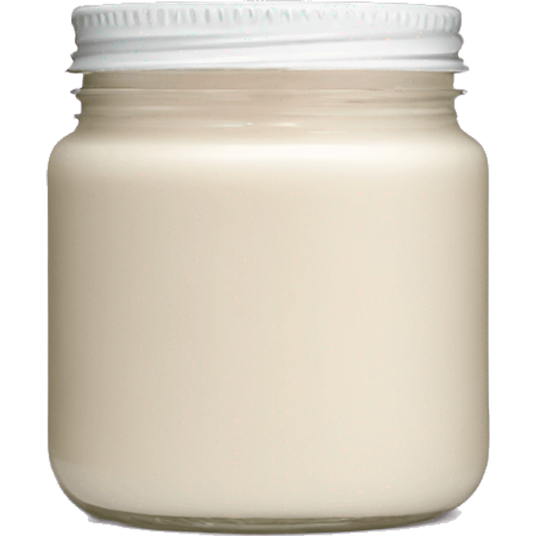 1 Coconut body butter in jar no label emoji