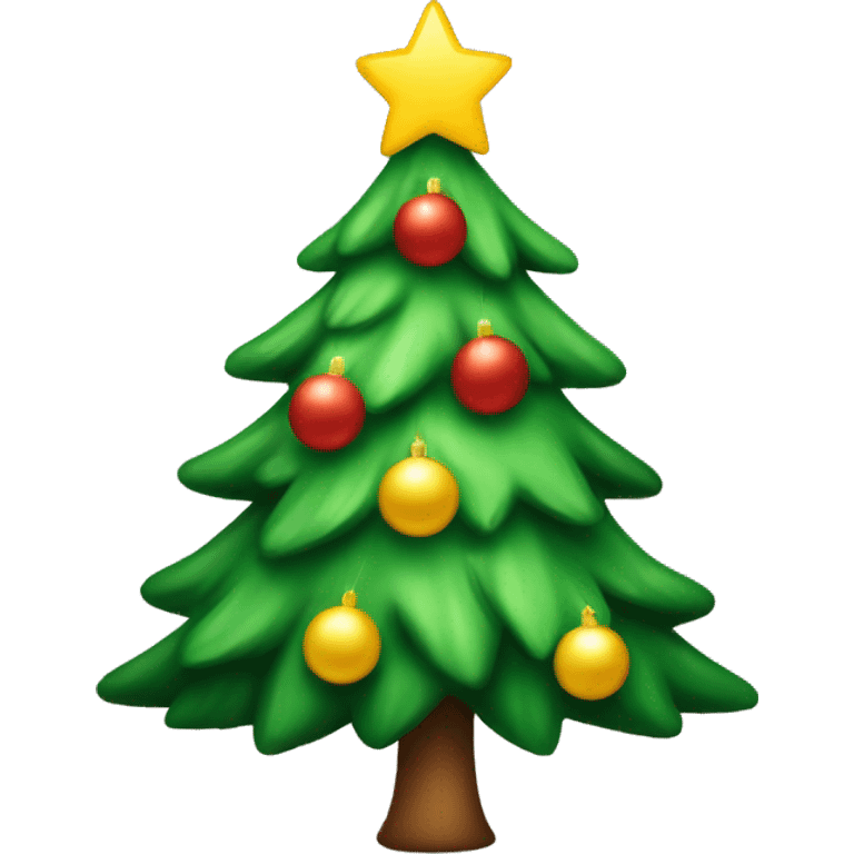 cute christmas tree emoji