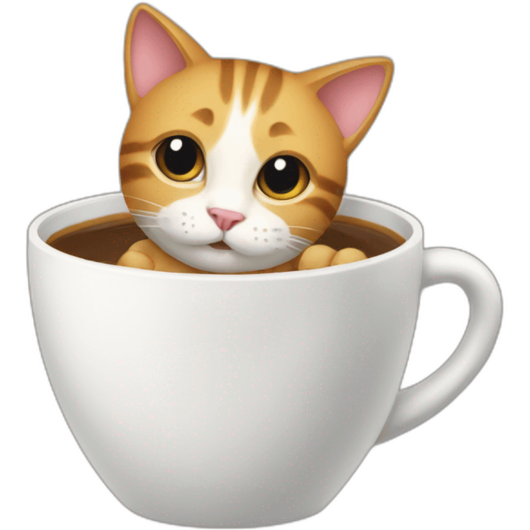 cat in the cup emoji