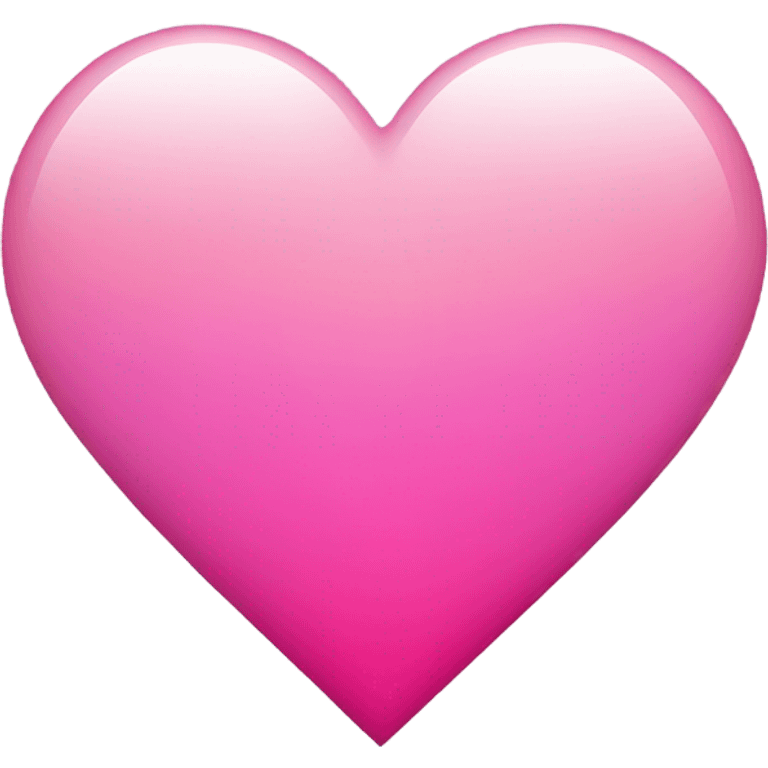 Pink gradient heart emoji