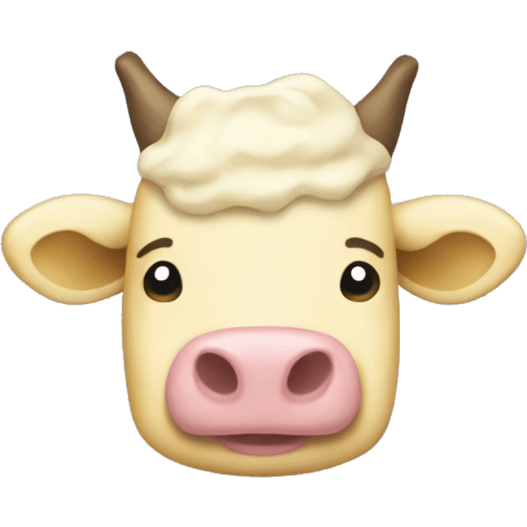 Butter cow emoji