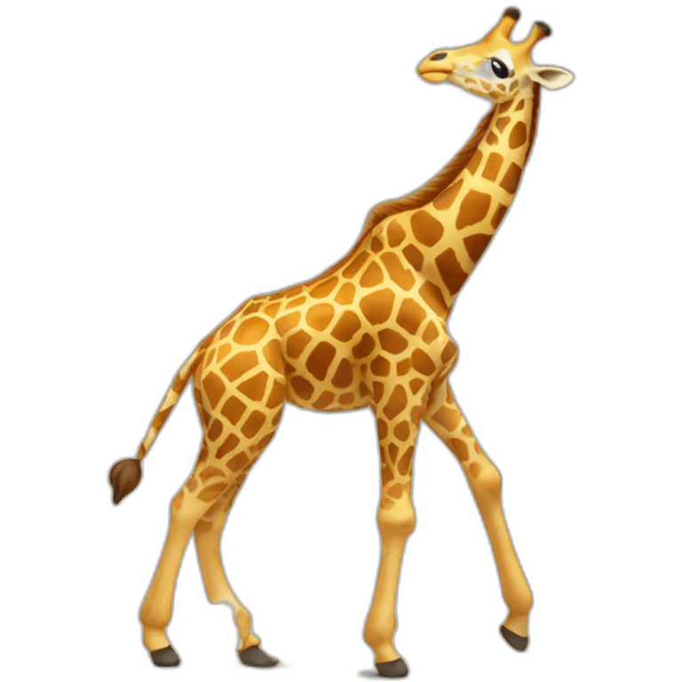 giraffe dancing emoji