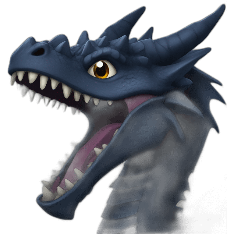 dark dragon emoji