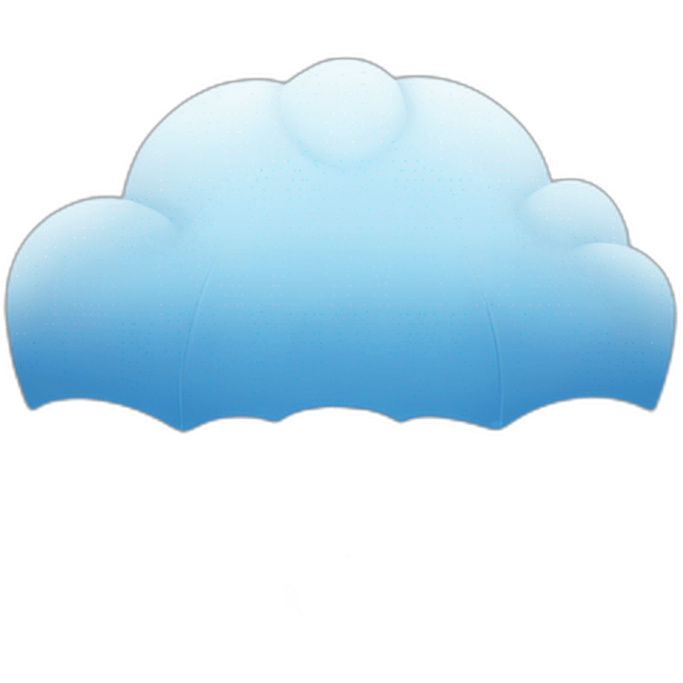 Umbrella cloud emoji