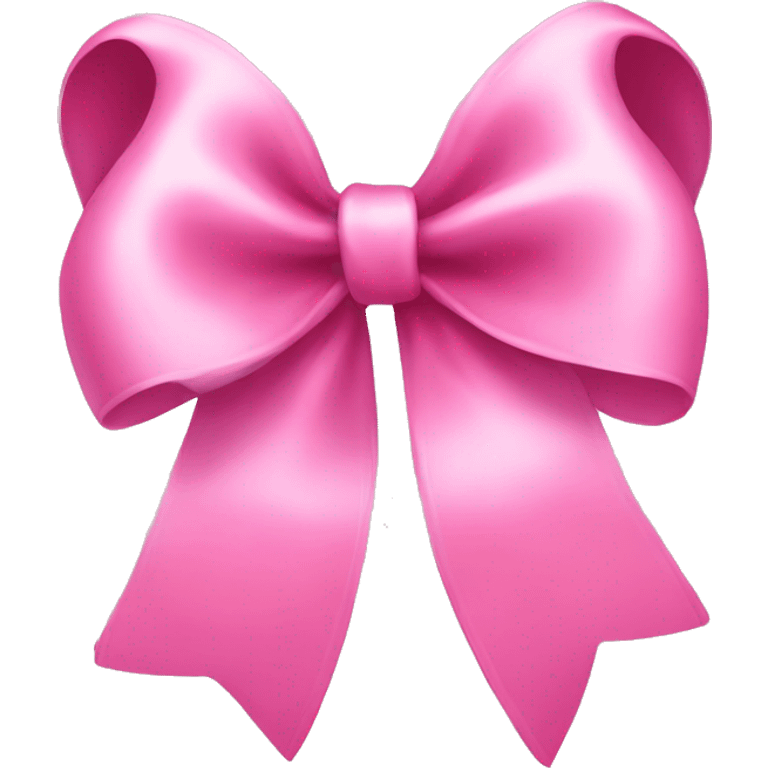 Pink bow emoji