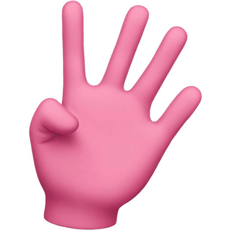 This emoji 👋 but in pink emoji