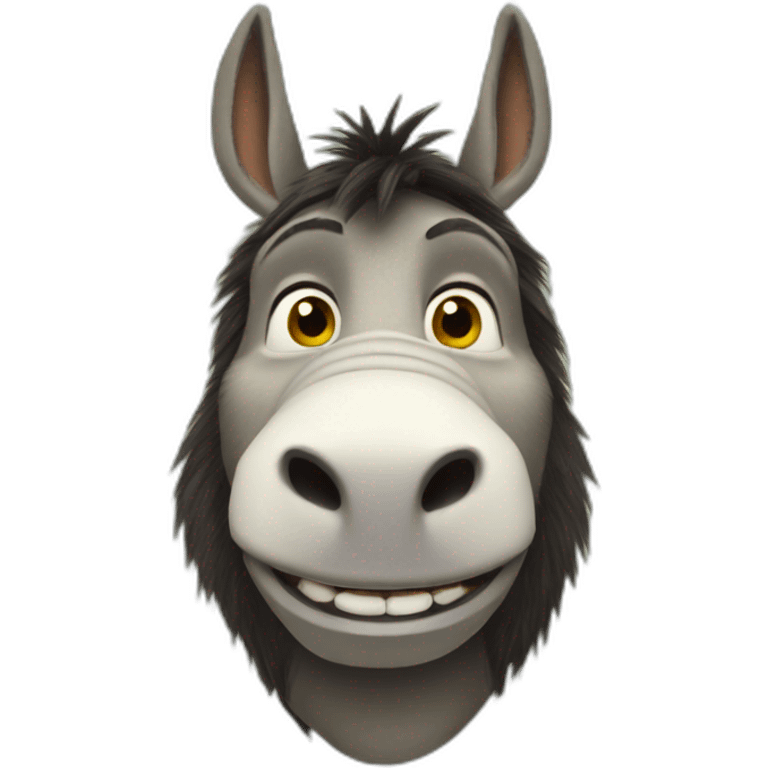 Shrek donkey emoji