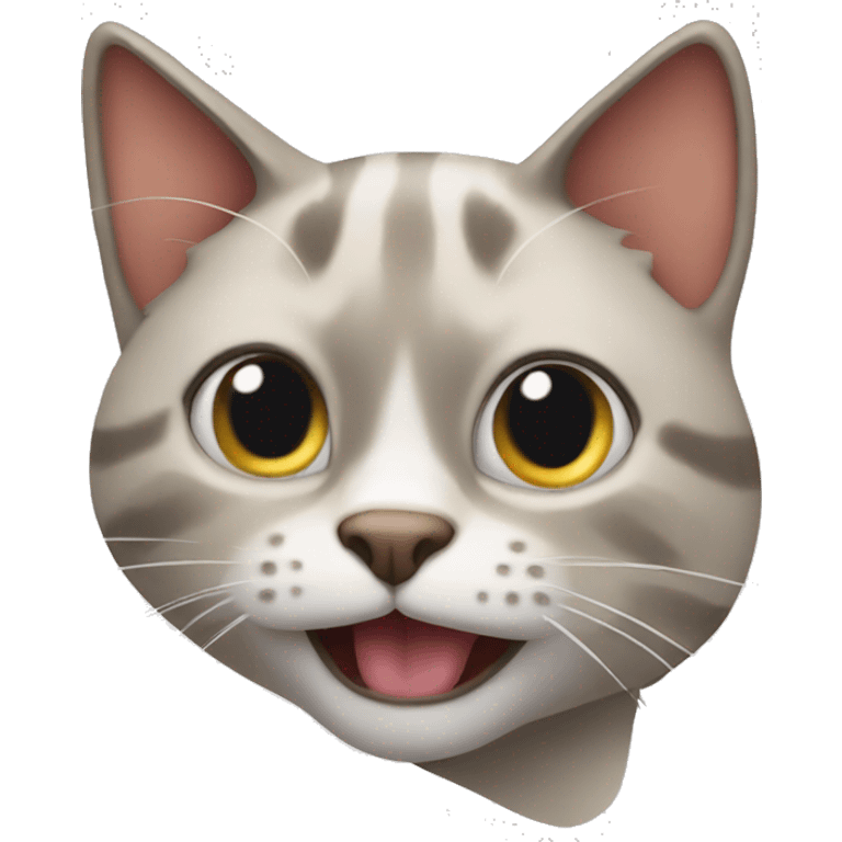 silly cat emoji