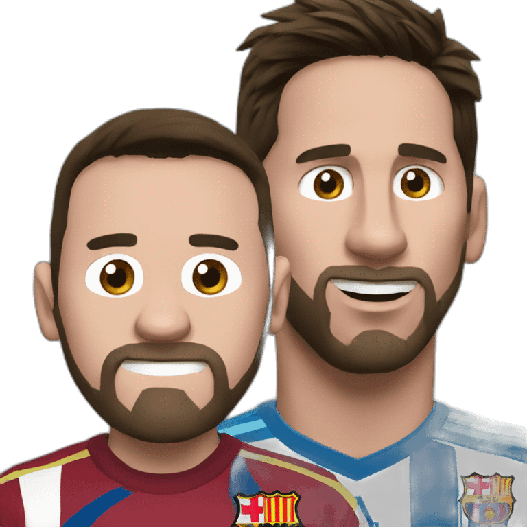 Messi vs ronadlo emoji