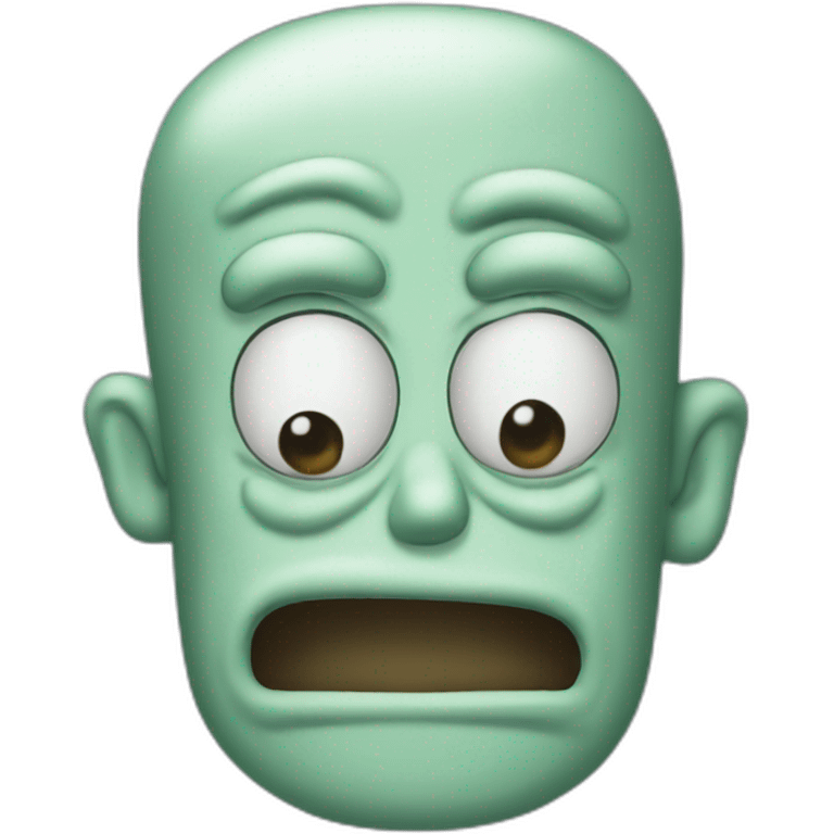 Squidward emoji