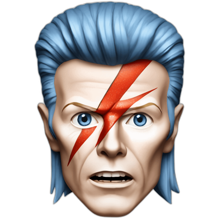 david bowie aladdin sane emoji