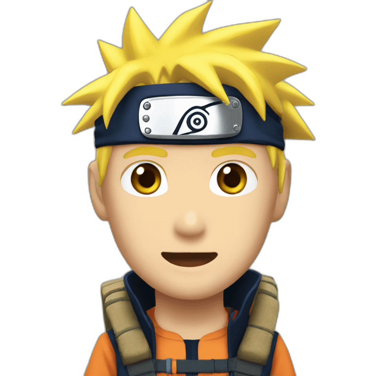 Naruto tout seul emoji