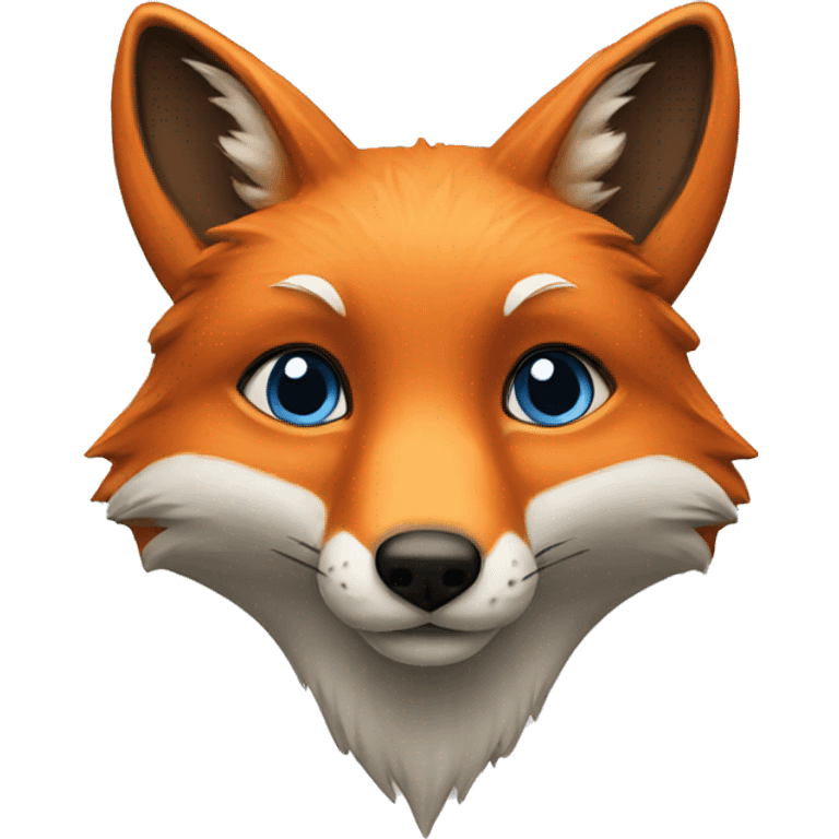 Fox bleu emoji