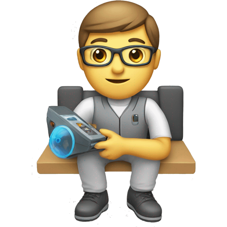 high tech skills trainer emoji