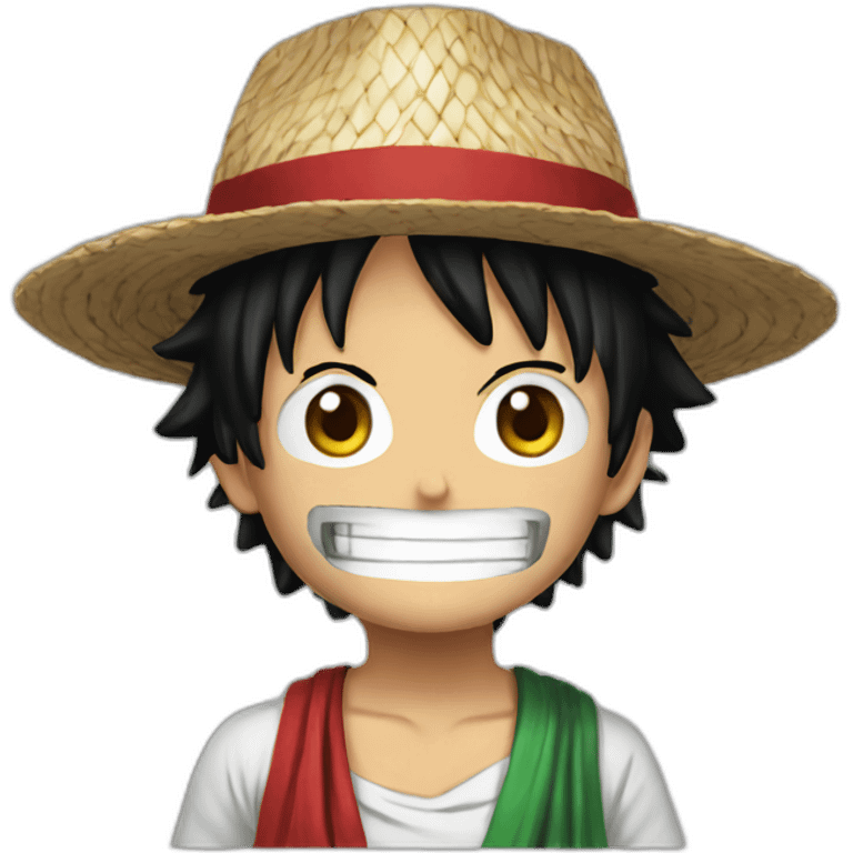 Luffy Palestine emoji