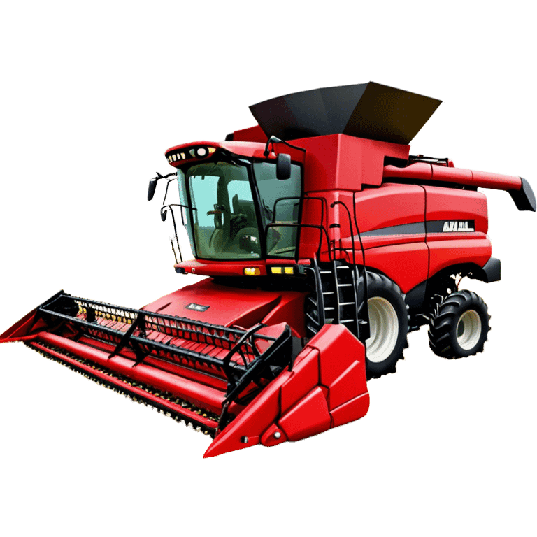 Combine Harvester - Case IH 8250 (Model Year: 2022) (Iconic colour: Red) emoji