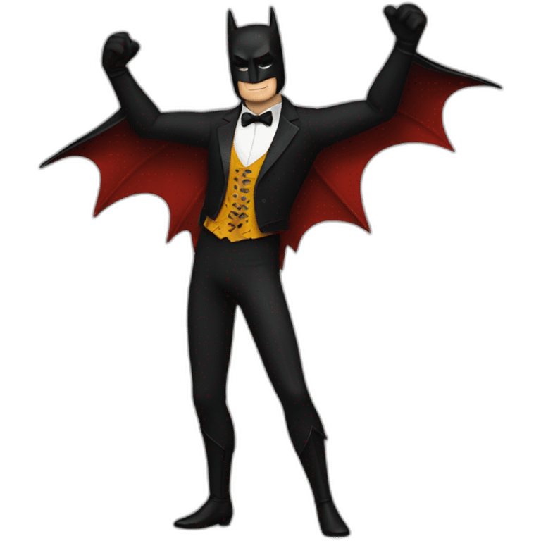 Batman dancing flamenco emoji