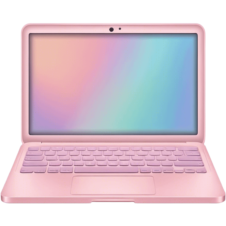 pastel laptop emoji