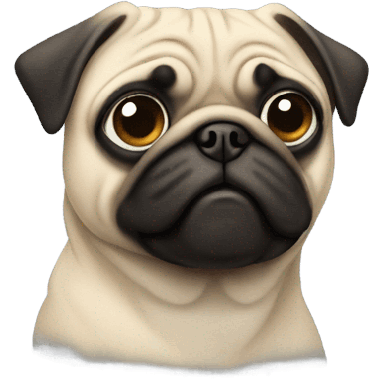 Pug emoji