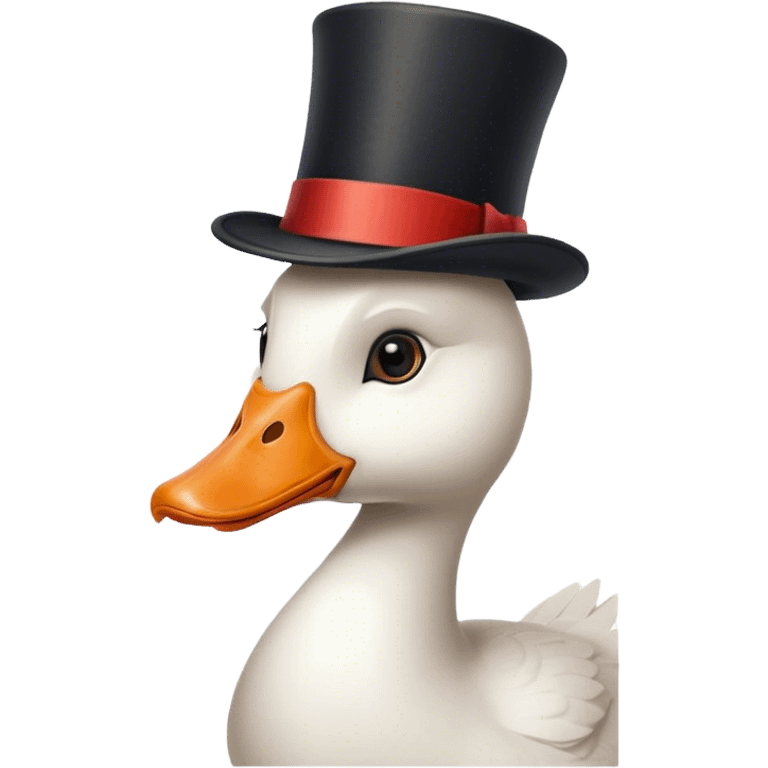 goose in top hat  emoji