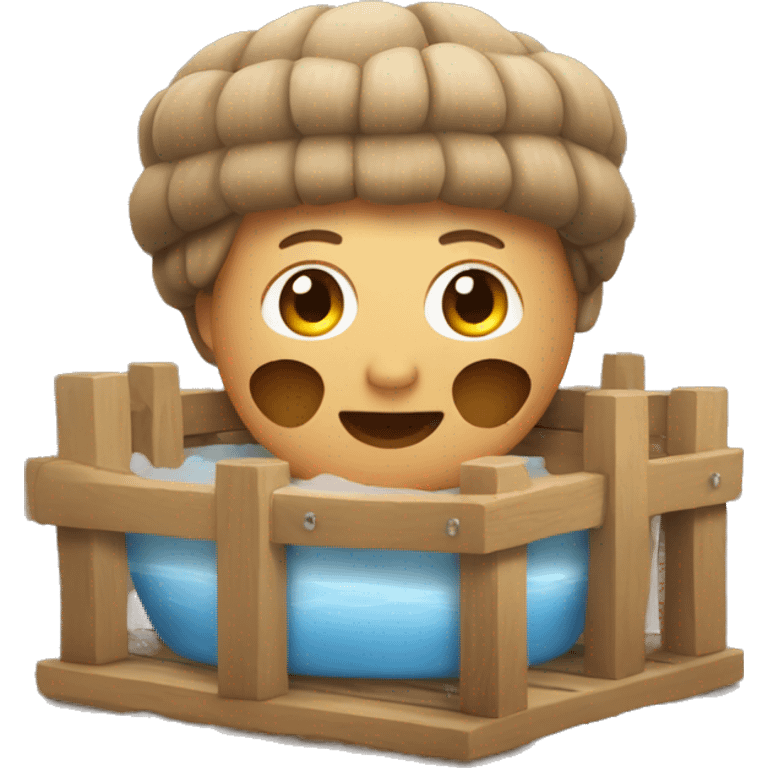 Sauna day emoji