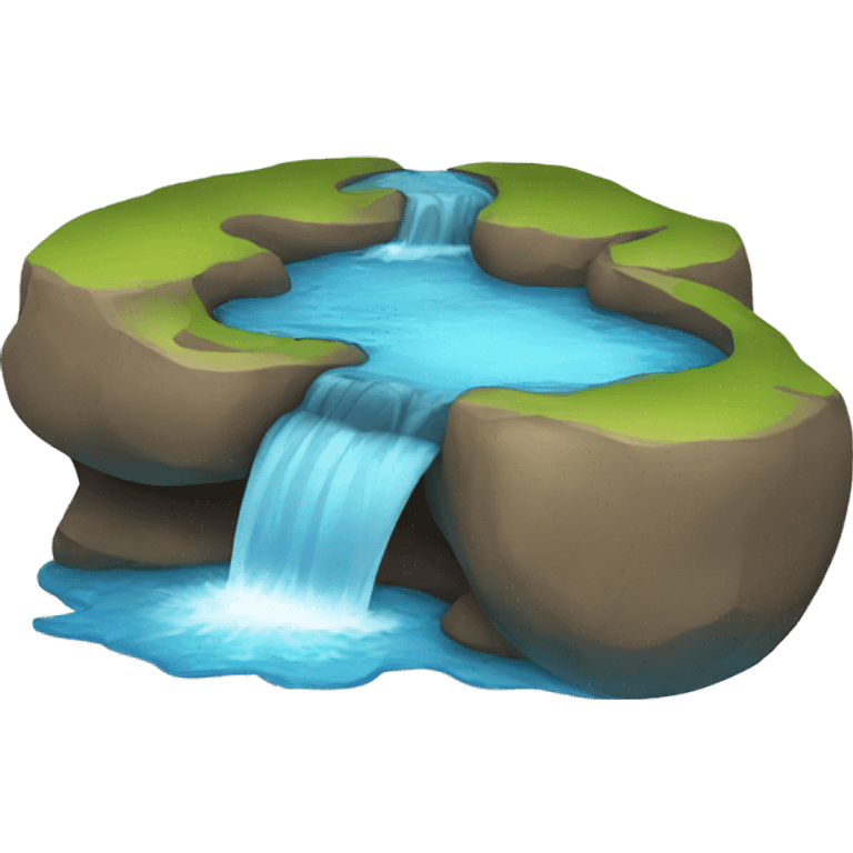 water stream  emoji