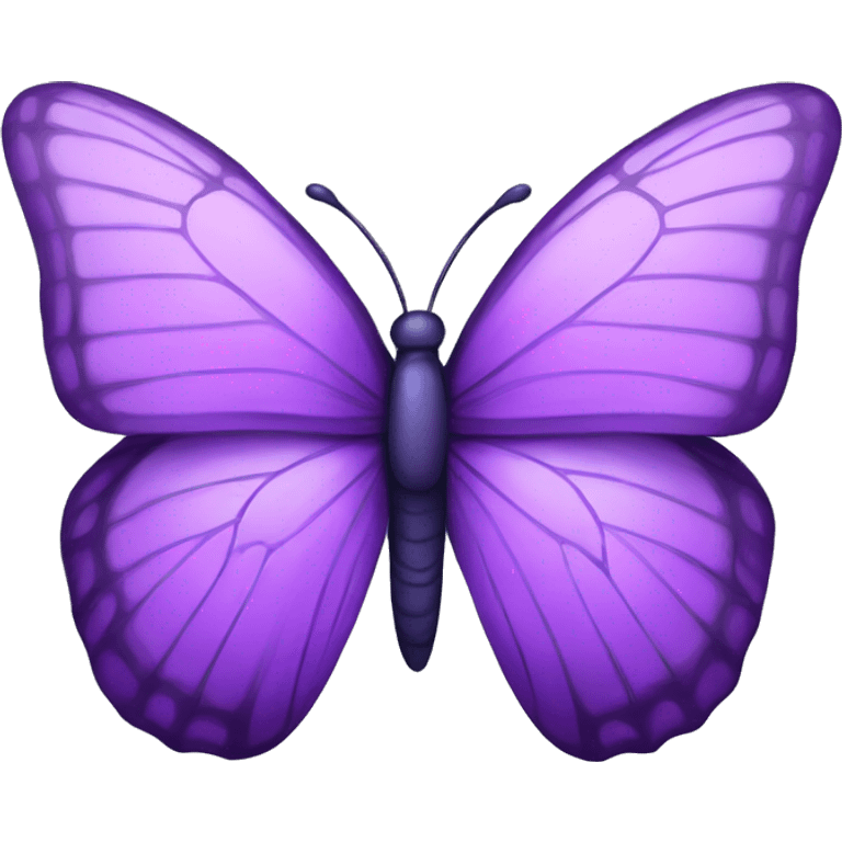 purple butterfly emoji