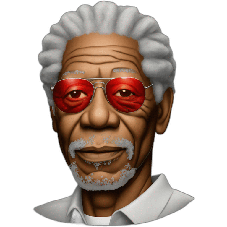 Morgan freeman smoke cannabis red eyes emoji