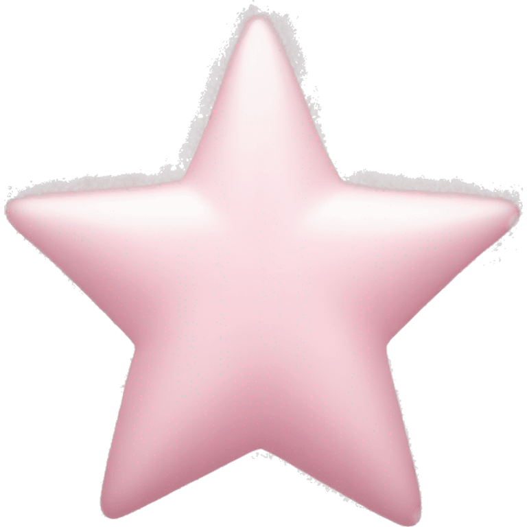 pale pink star sparkle emoji