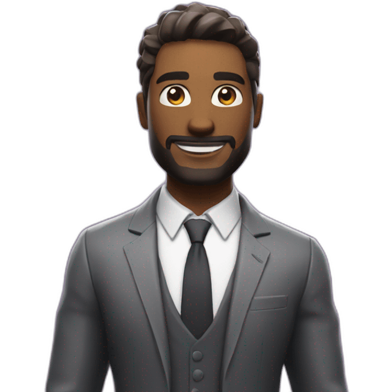 fortnite man corporate emoji