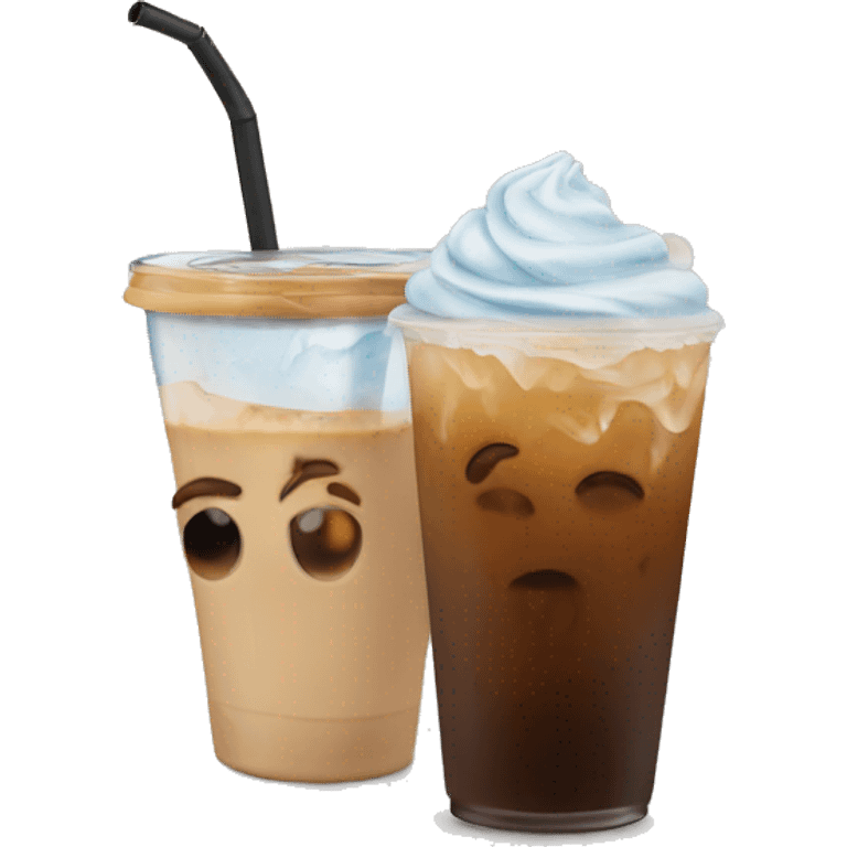 iced coffee emoji