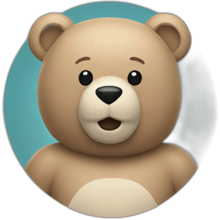 Comply bear emoji