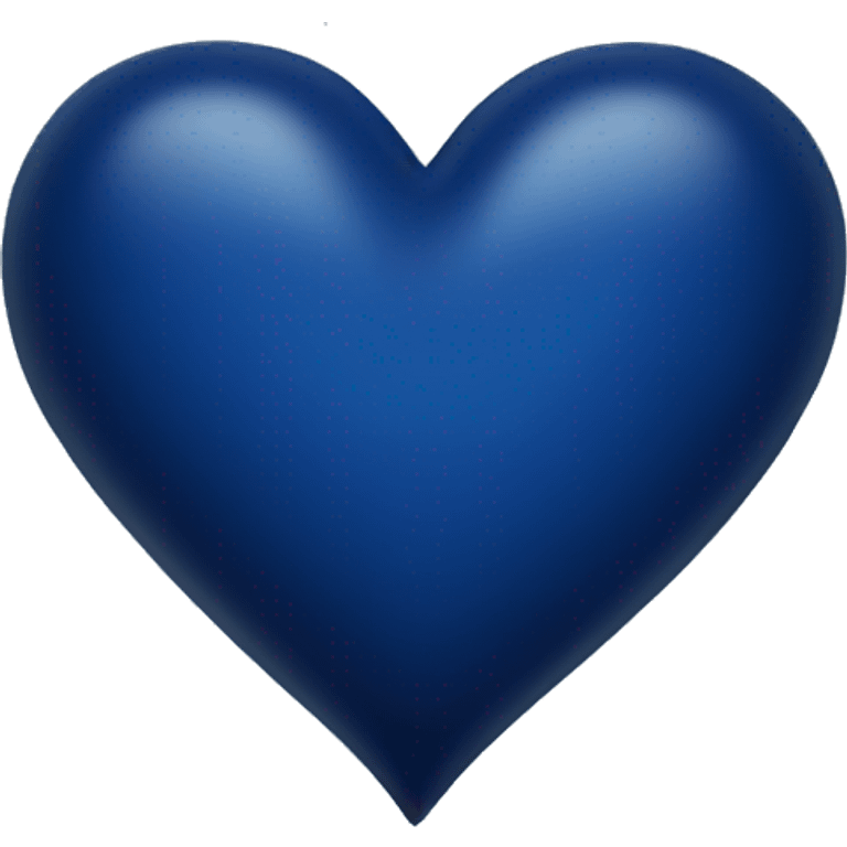 dark blue heart emoji