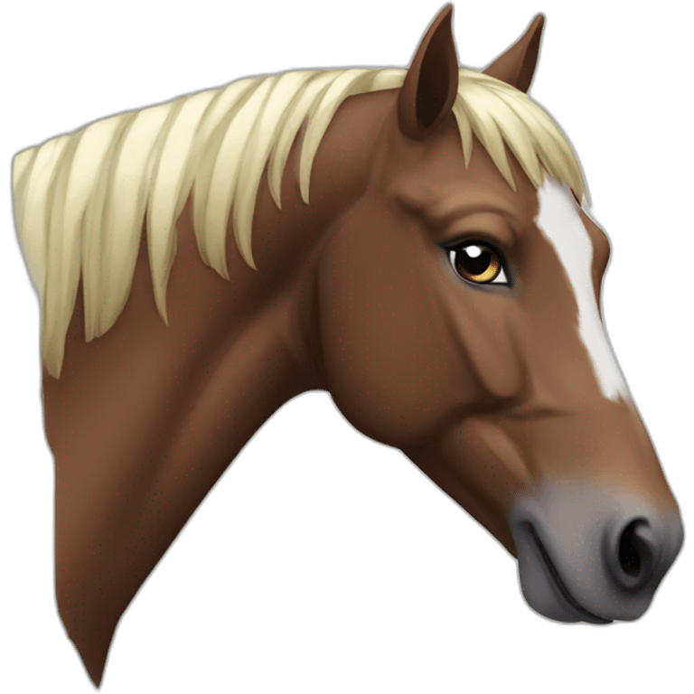 horse frison emoji