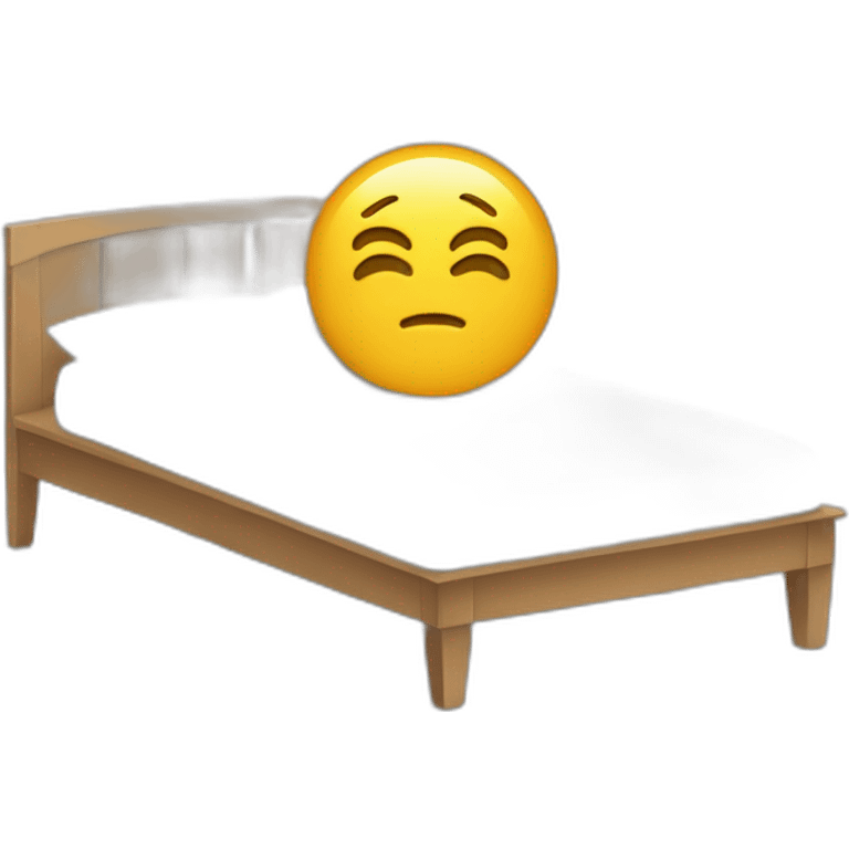 Tête Dors bien dans son lit douillet  emoji