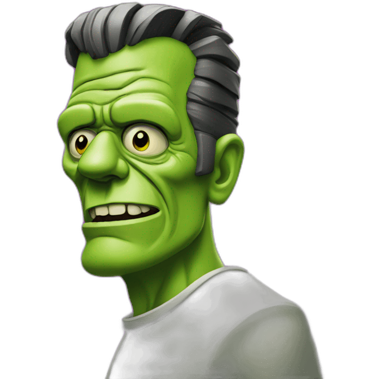 epic popart Frankenstein emoji