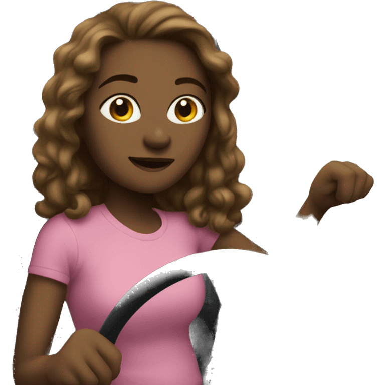 I'm driving gerl  emoji