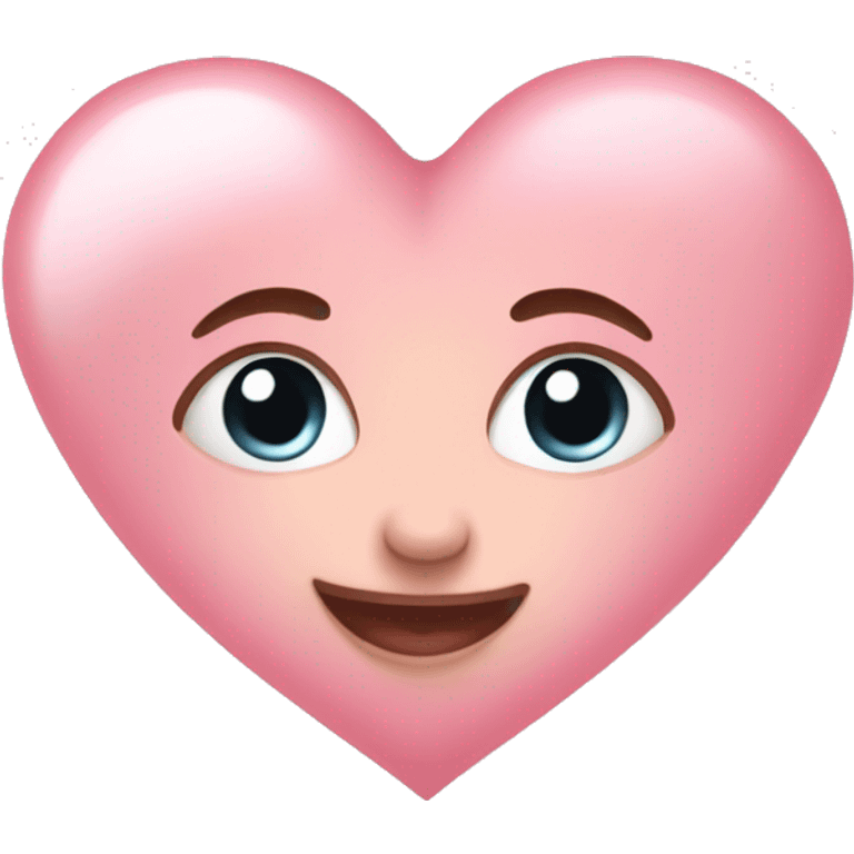 baby pink heart emoji