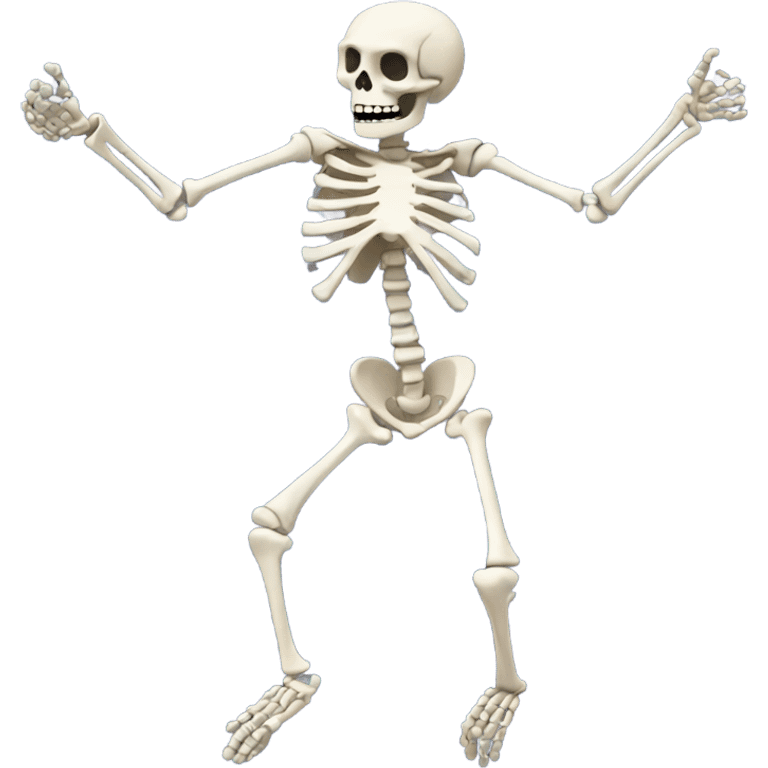 Skeleton dancing  emoji