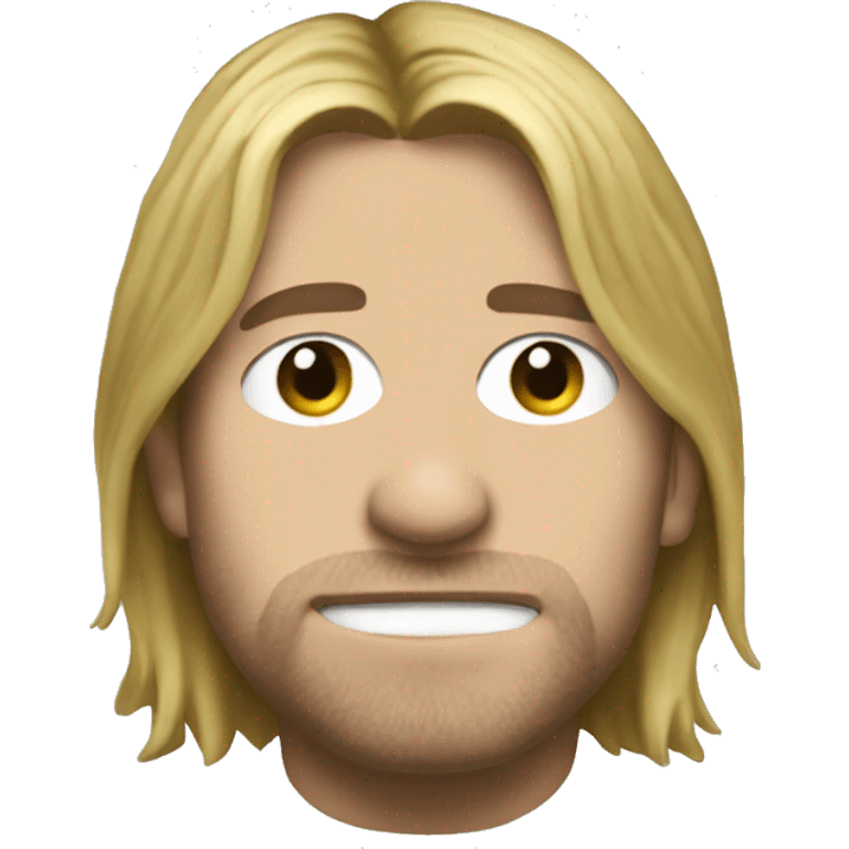 A kurt cobain emoji emoji