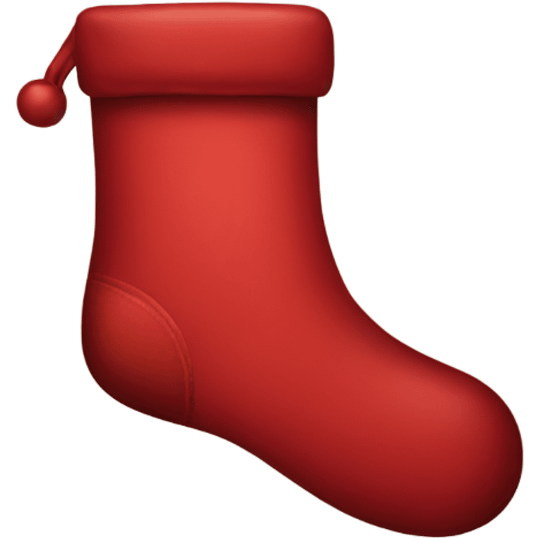 Red stocking  emoji